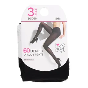 3-Pack 60 Denier Tights - PERI38001 / 325 171