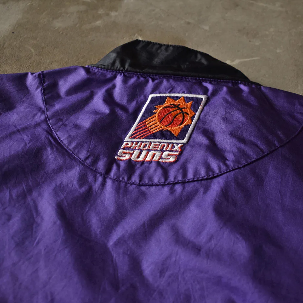 90's　FANS GEAR “NBA Phoenix Suns/フェニックス・サンズ” ナイロンプルオーバー　230412