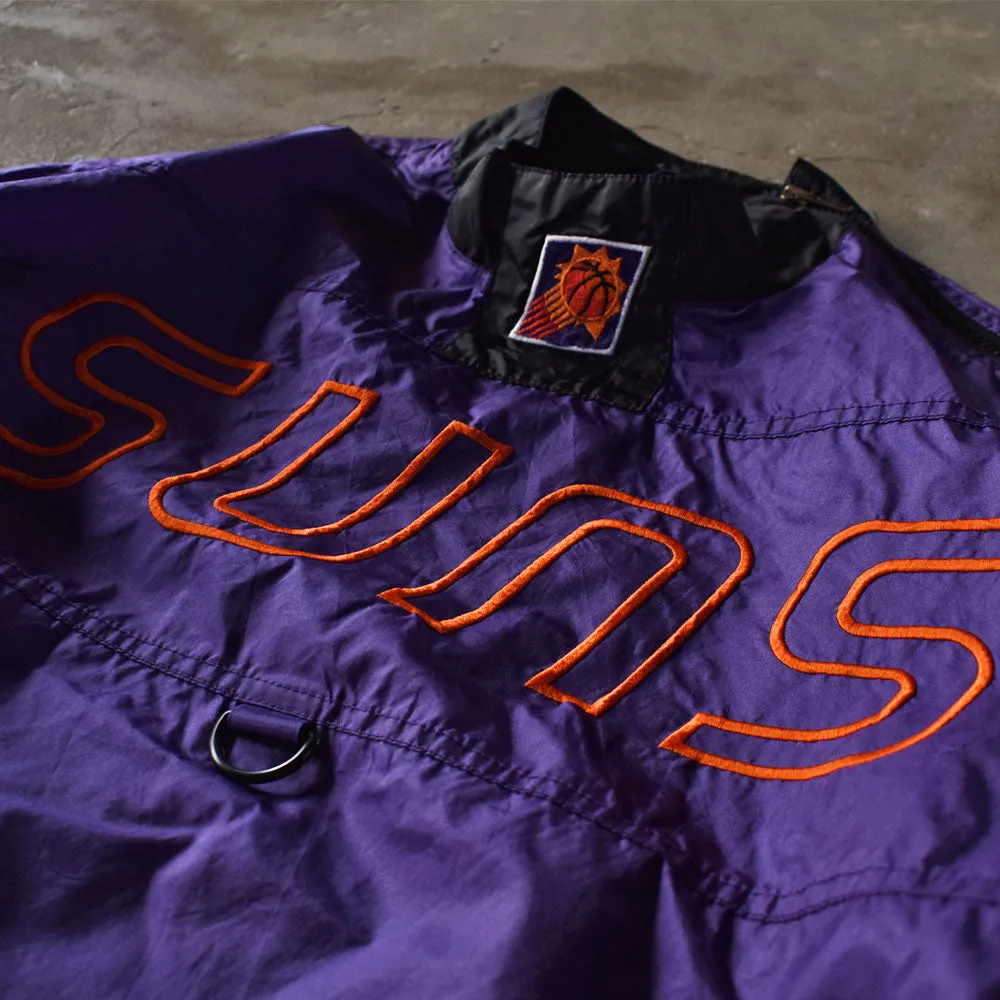 90's　FANS GEAR “NBA Phoenix Suns/フェニックス・サンズ” ナイロンプルオーバー　230412