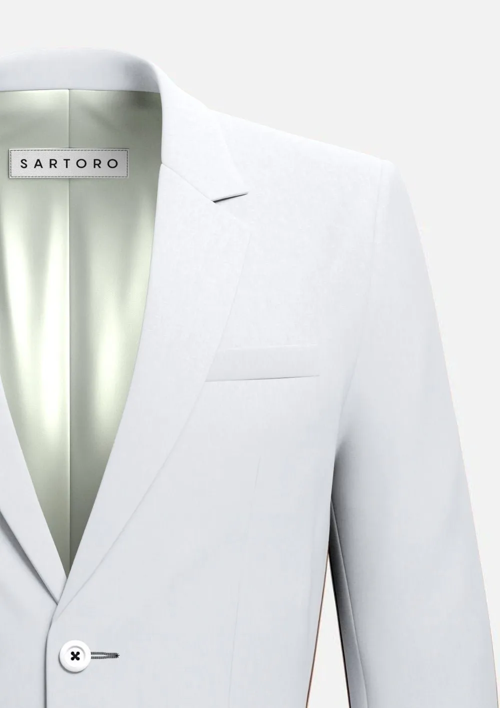 Astor White Linen Jacket