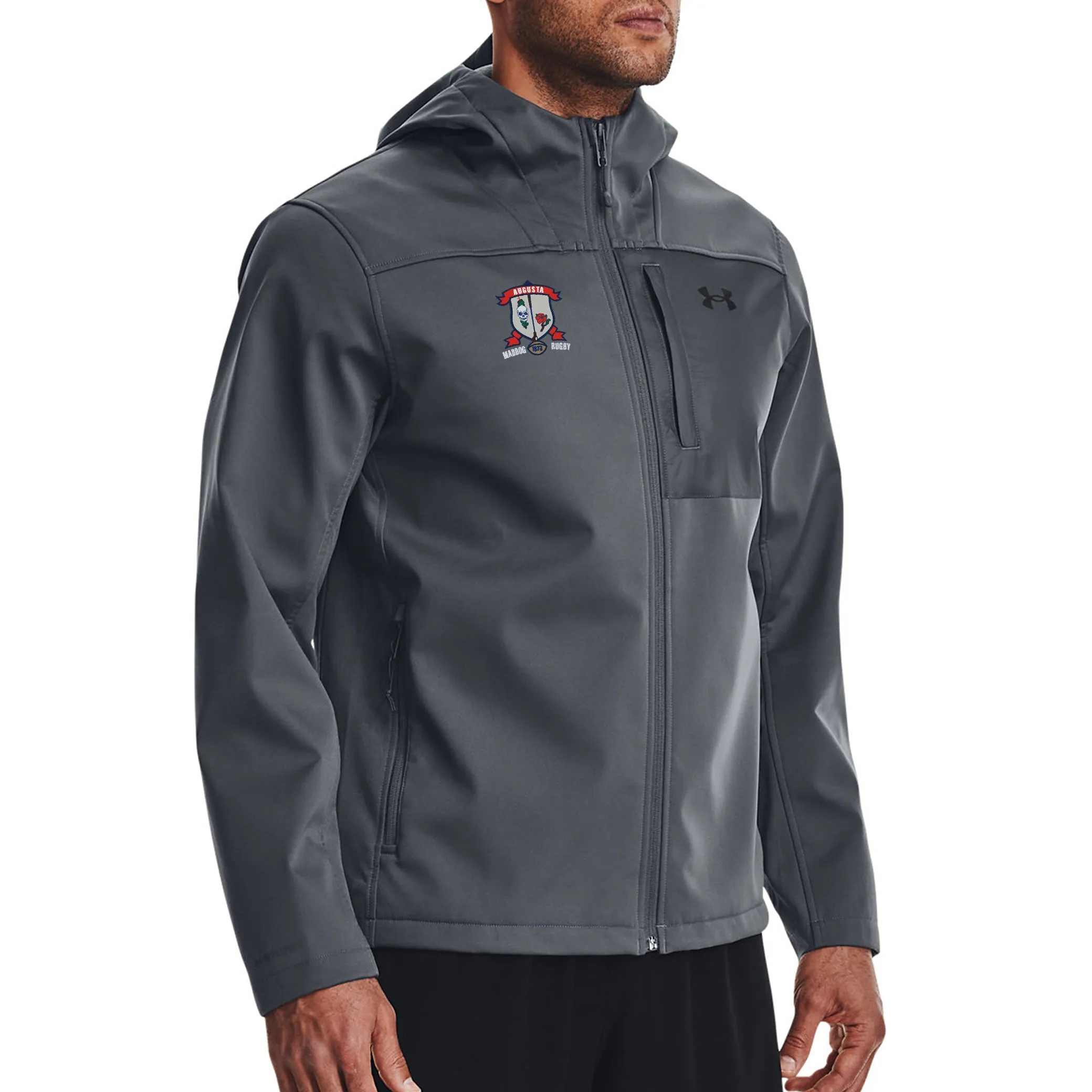 Augusta Rugby Coldgear Hooded Infrared Jacket