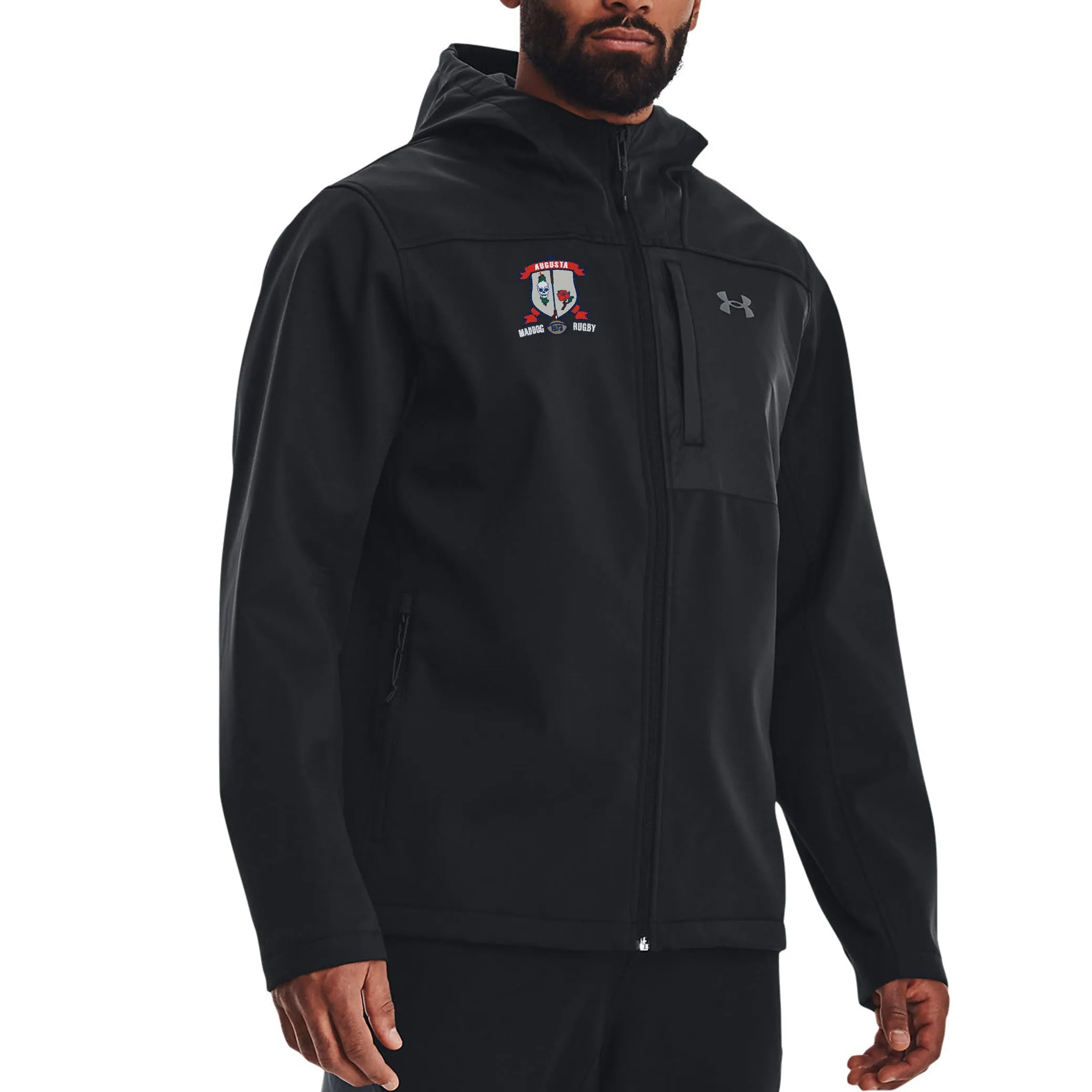 Augusta Rugby Coldgear Hooded Infrared Jacket