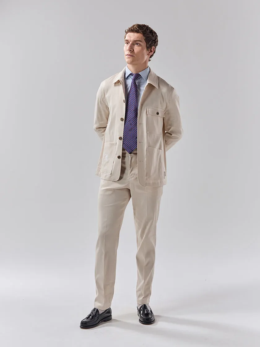 Batch 05 - Mens Cream Linen Trouser