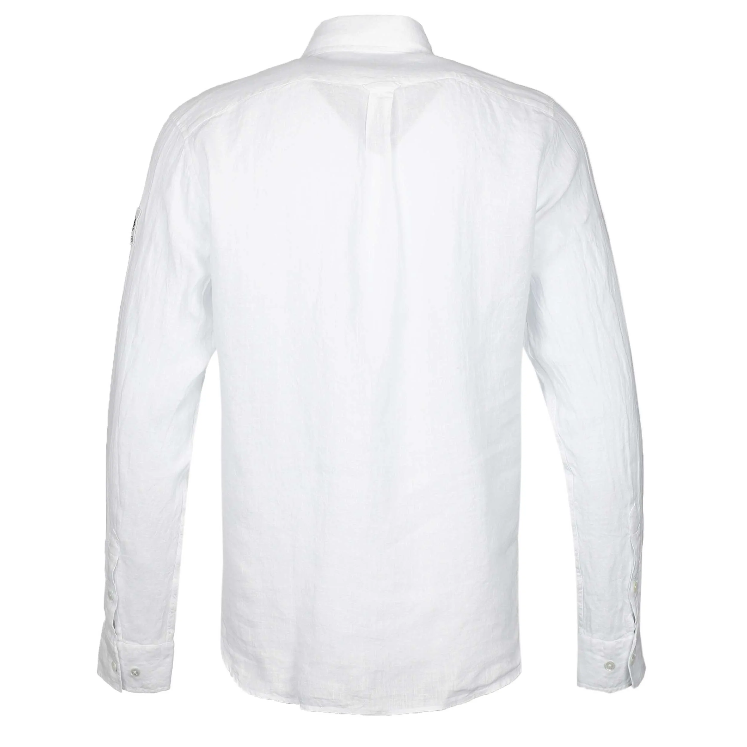 Belstaff Linen Pitch Shirt in White