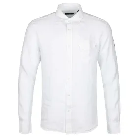 Belstaff Linen Pitch Shirt in White