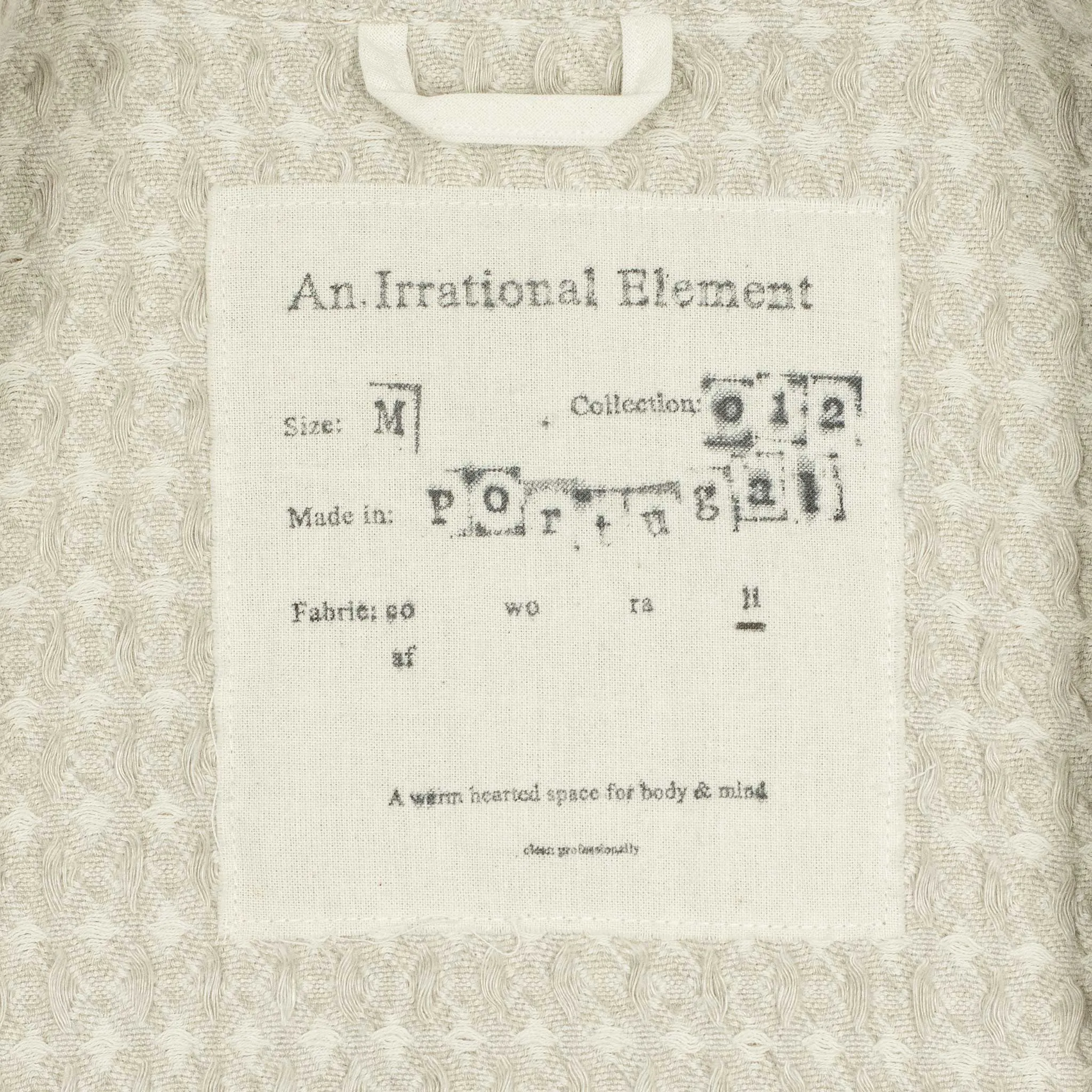 Boss jacket in ecru linen jacquard