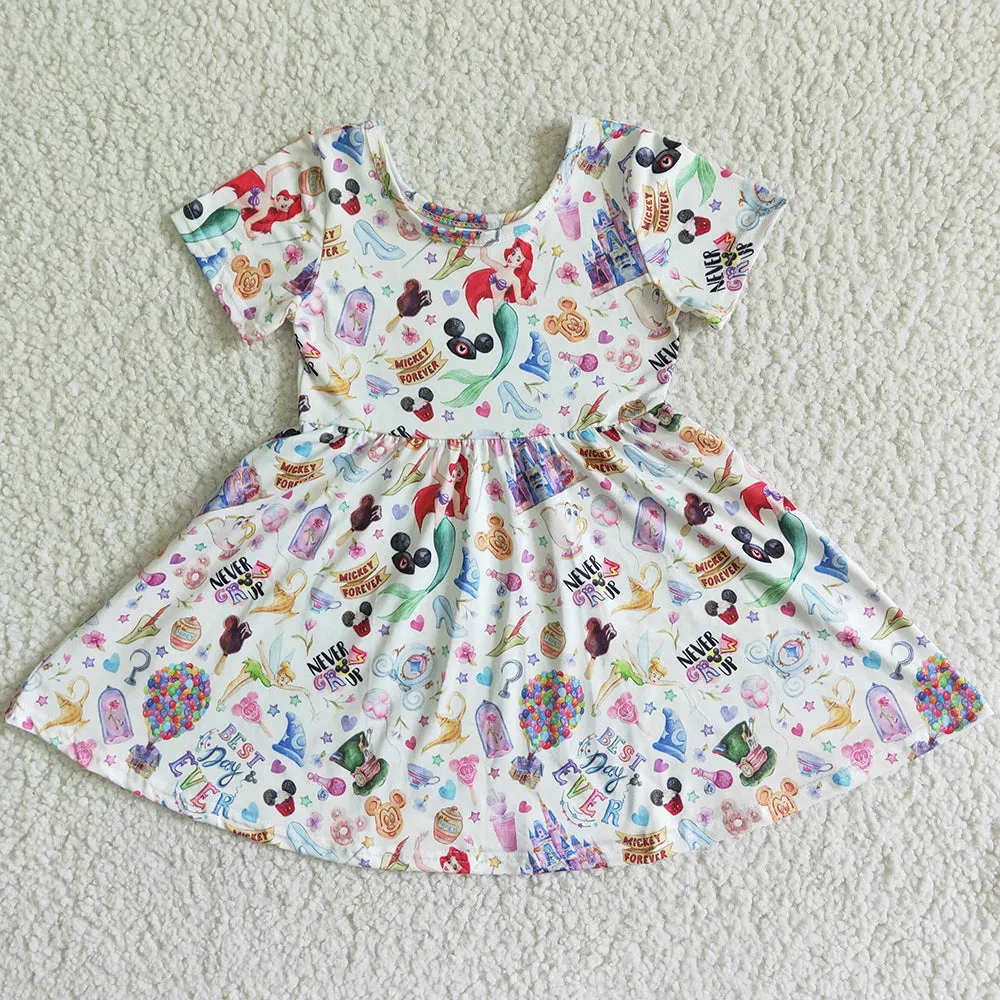 Boutique Baby Girl Summer Dress Lovely Toddler Girls Dresses GSD0050