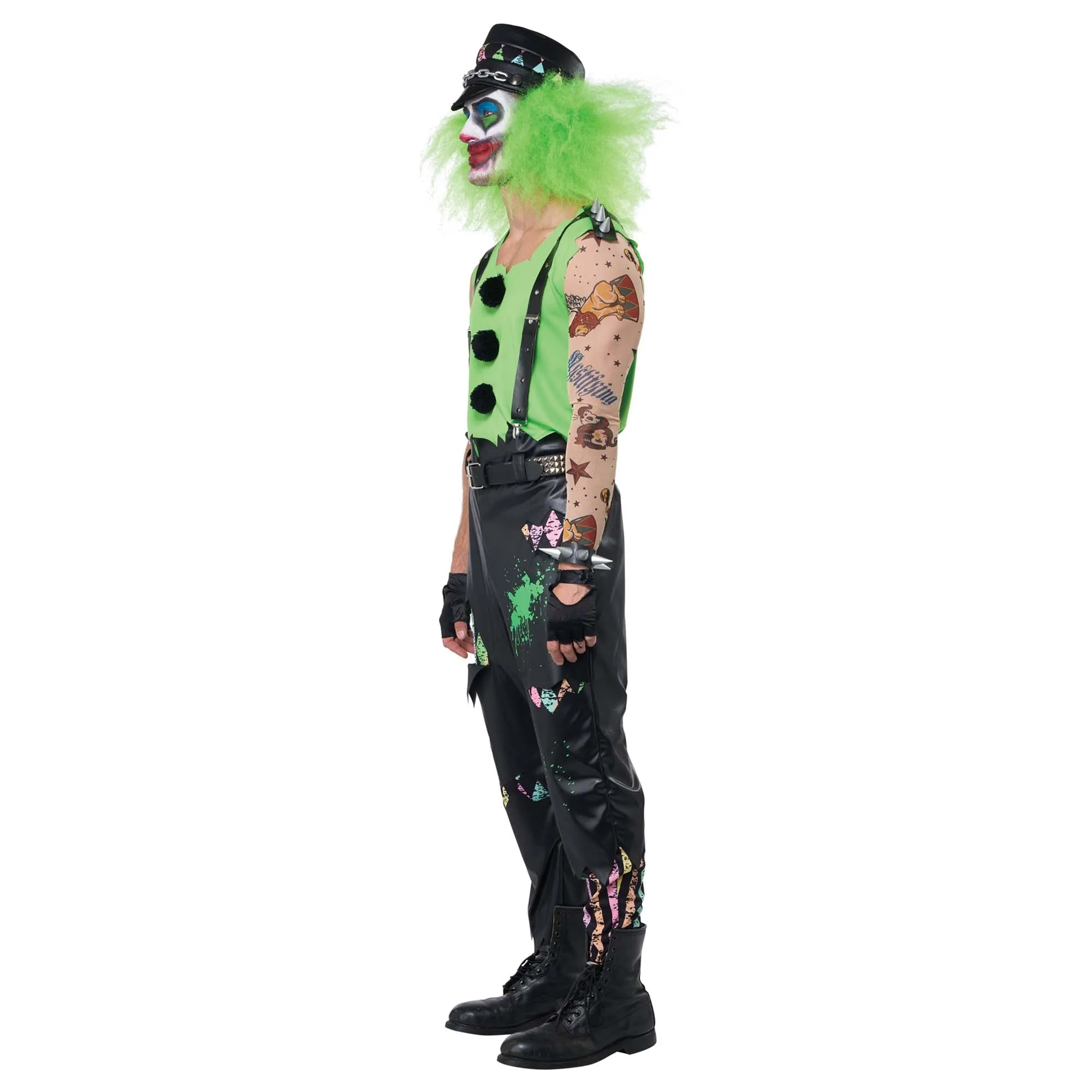 Crazed Clown Costume for Adults