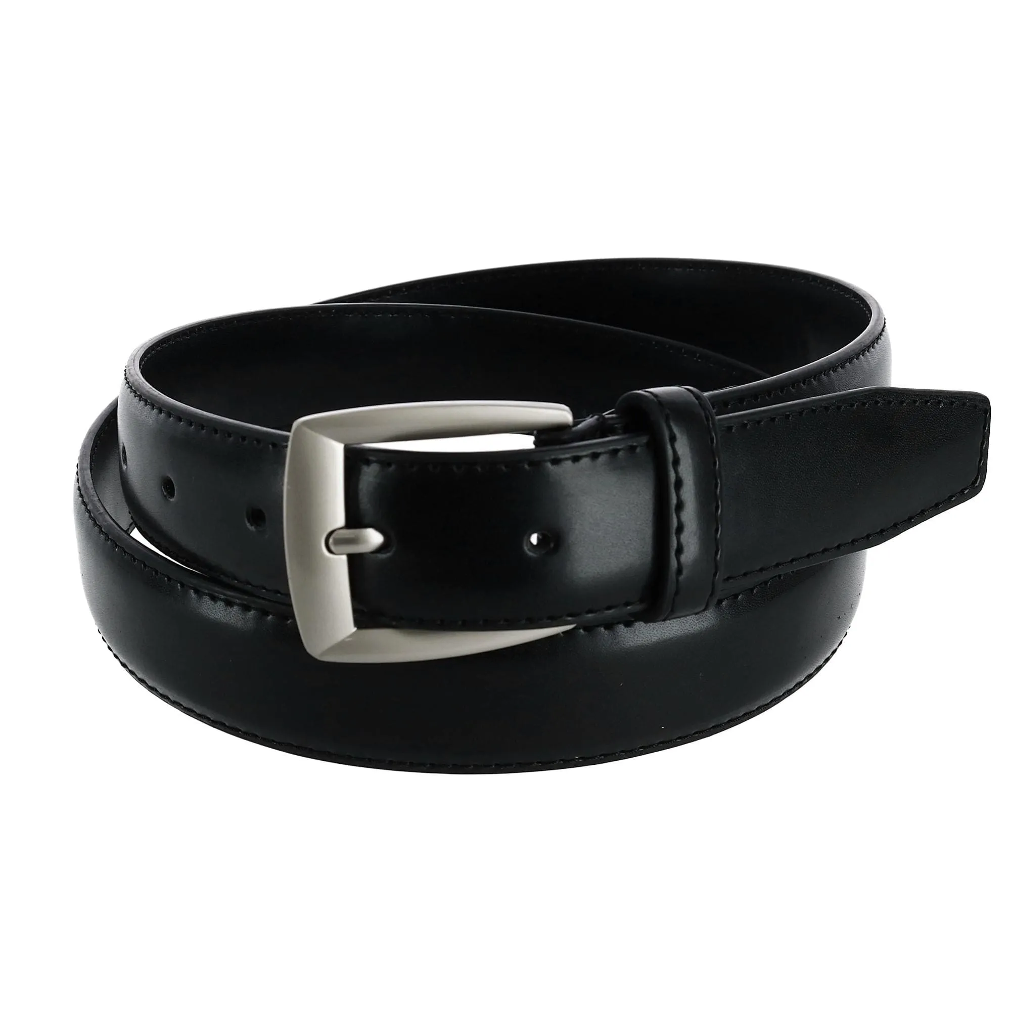 CTM® Men's Basic Leather Dress Belt