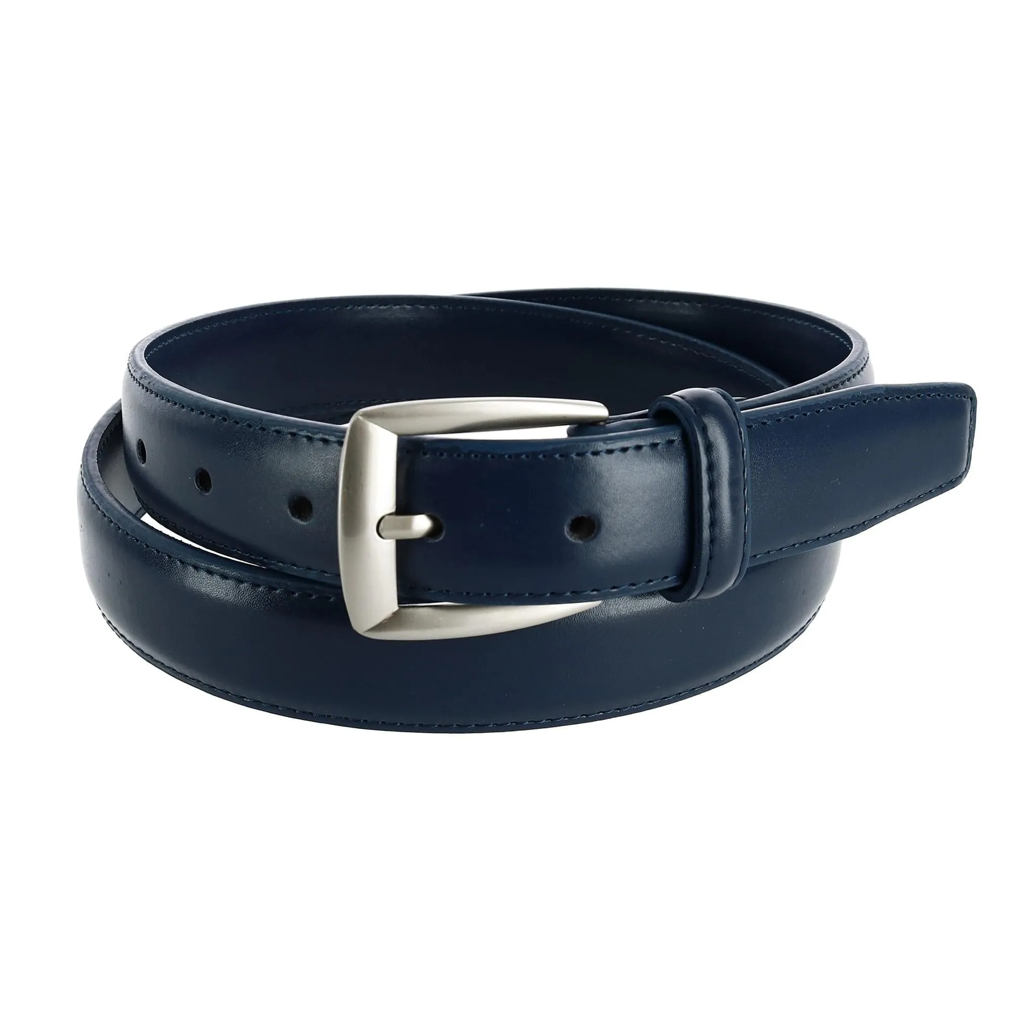 CTM® Men's Basic Leather Dress Belt