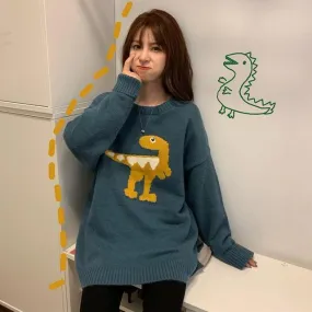 Cute Dinosaur Sweater