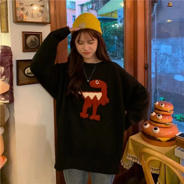 Cute Dinosaur Sweater