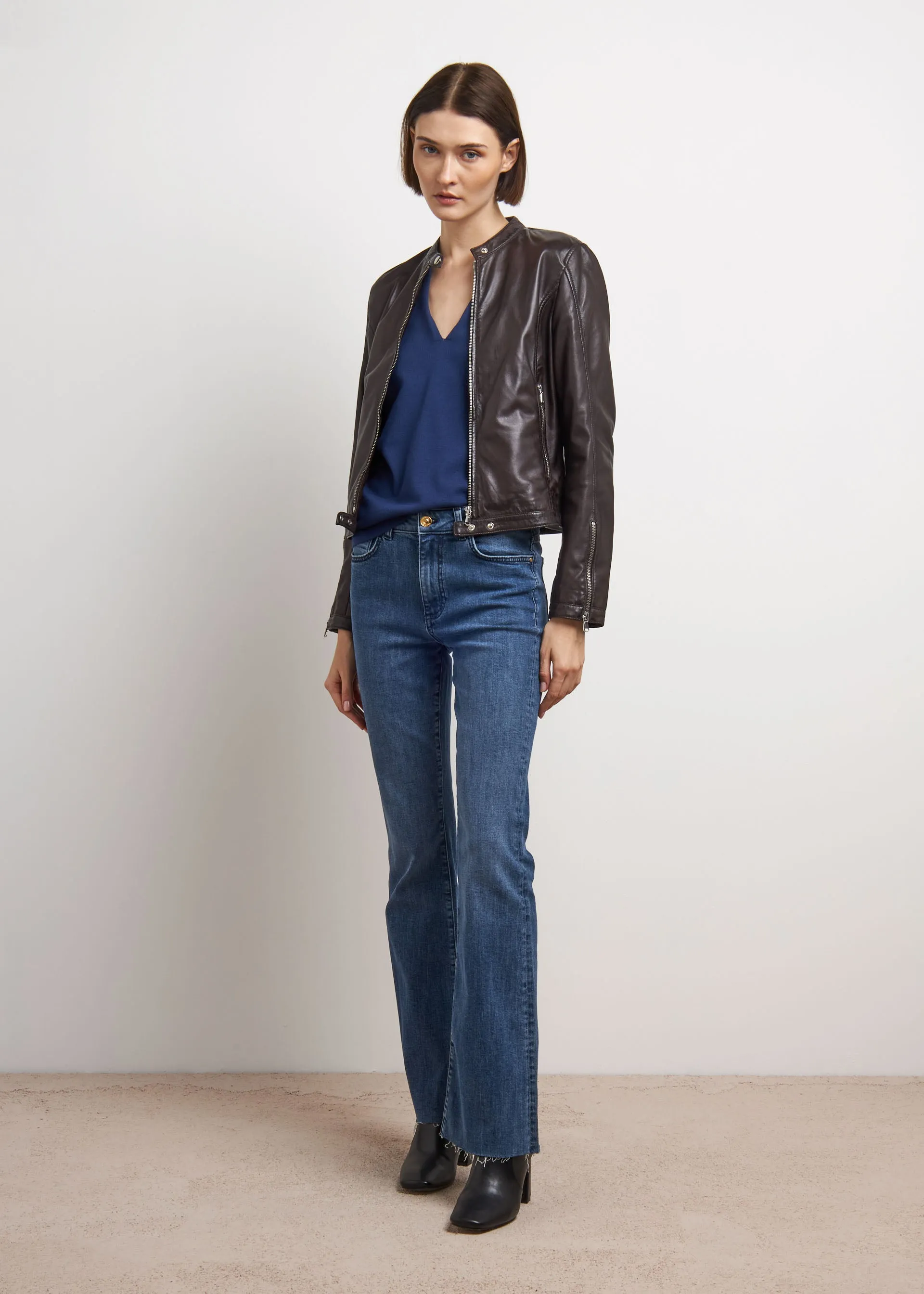 Denim stretch a zampetta