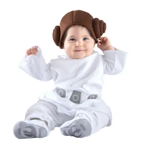 Disney Star Wars Princess Leia Costume for Babies, White Tunic Top and Pants