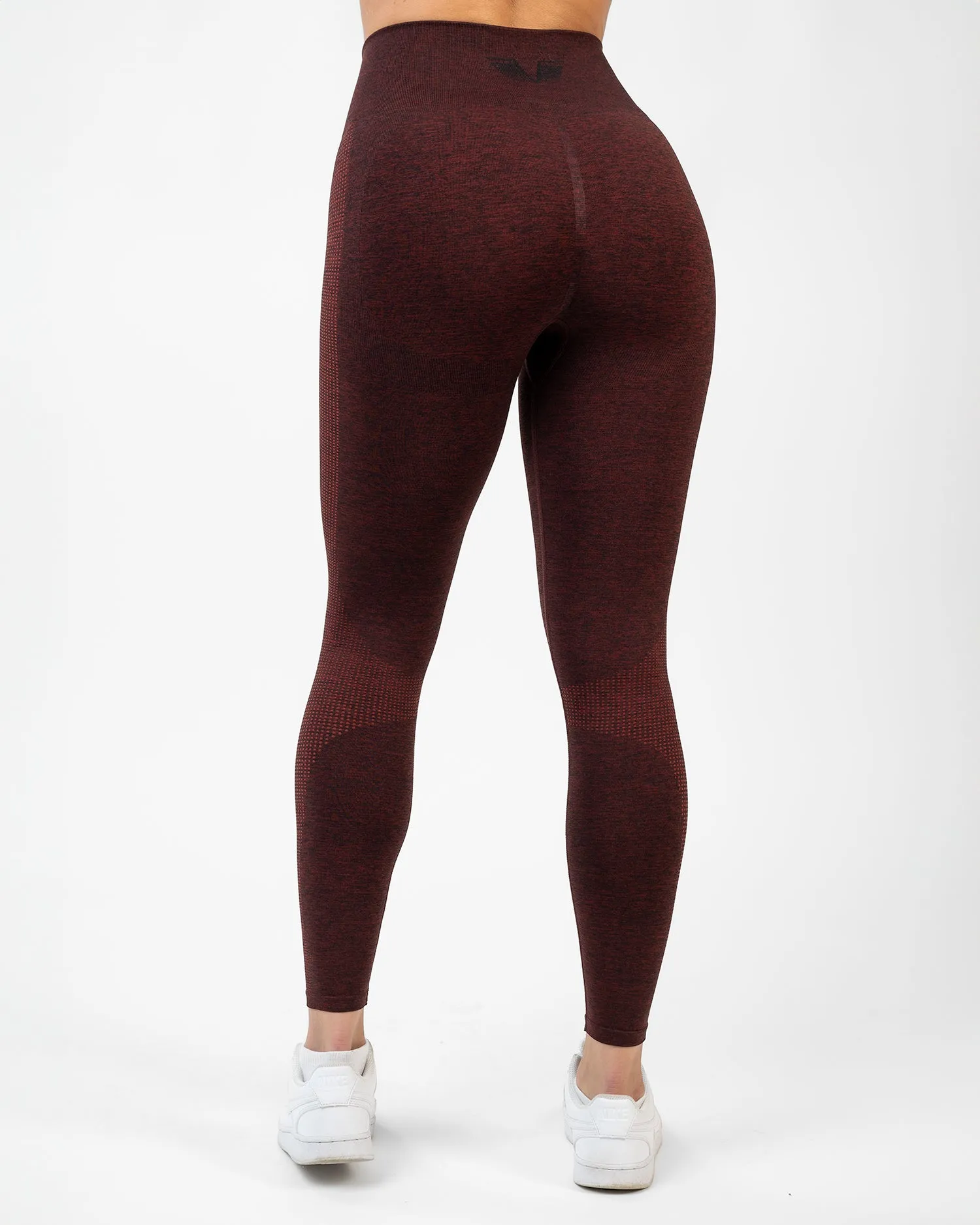 GAVELO Seamless Booster Melange Ruby Tights