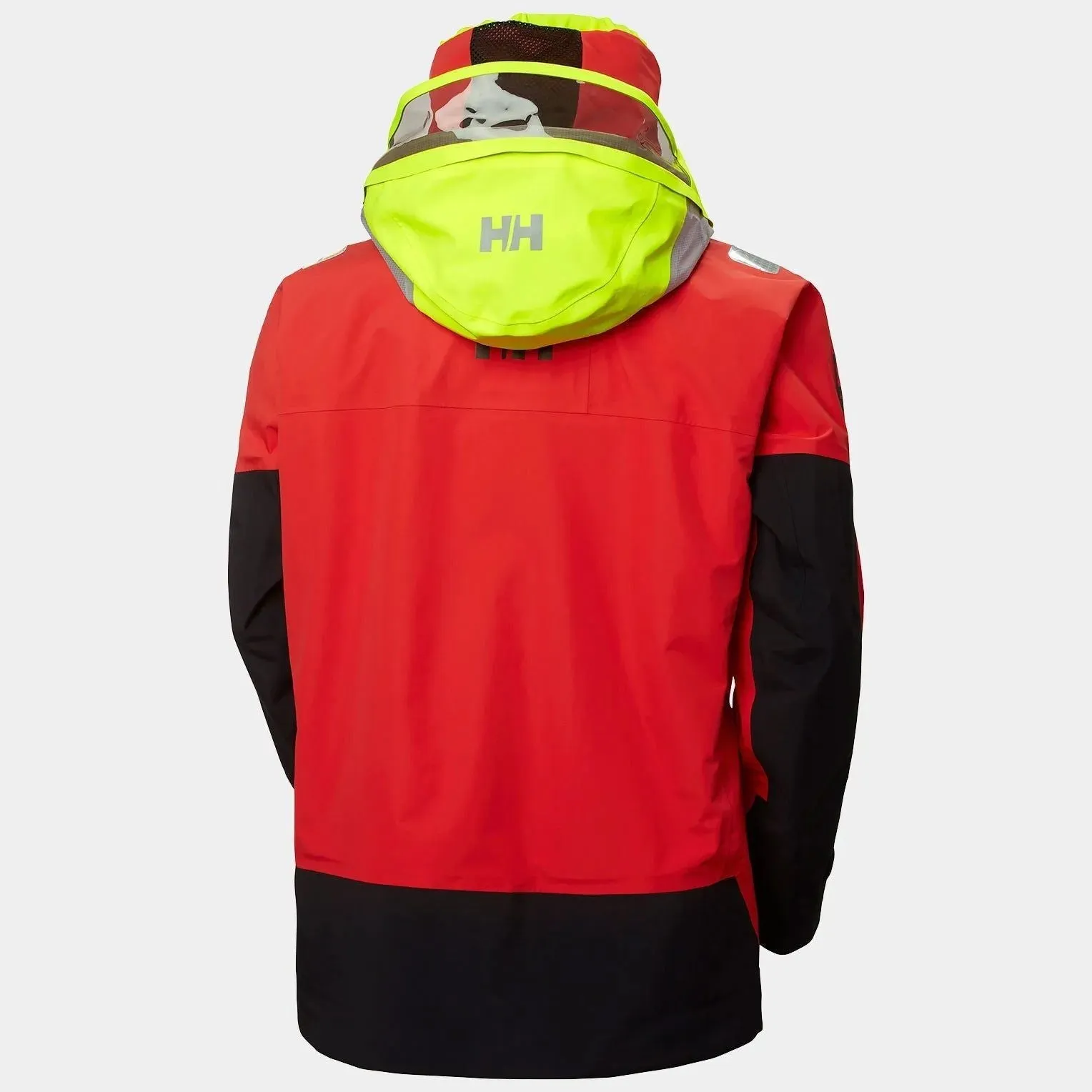 Helly Hansen Men's Aegir Race Sailing Jacket 2.1 Alert Red