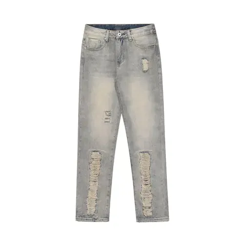 High Street with Hole Y2kmen Jeans