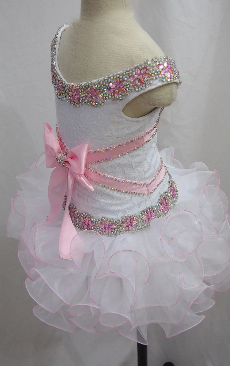 infant/toddler/baby/children/kids Girl's Pageant Dress/clothing/gown for birthday,christmas 1~4T G206