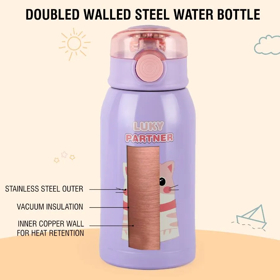 Kinder Hot & Cold Stainless Steel Kids Water Bottle, 500ml