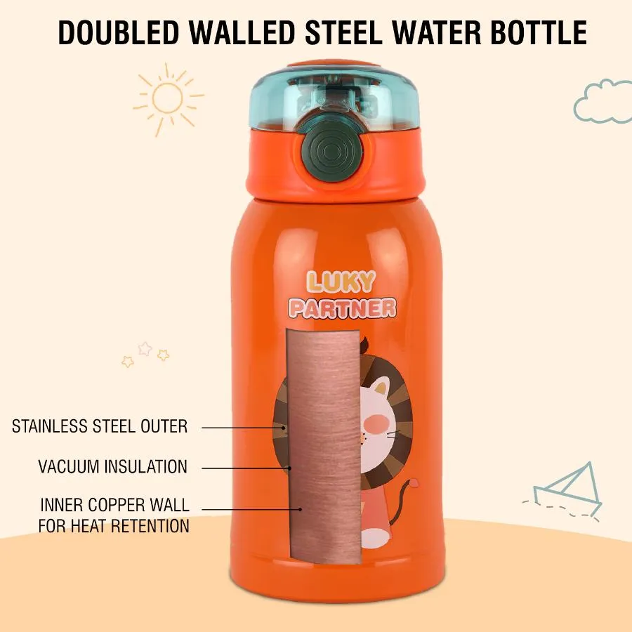 Kinder Hot & Cold Stainless Steel Kids Water Bottle, 500ml