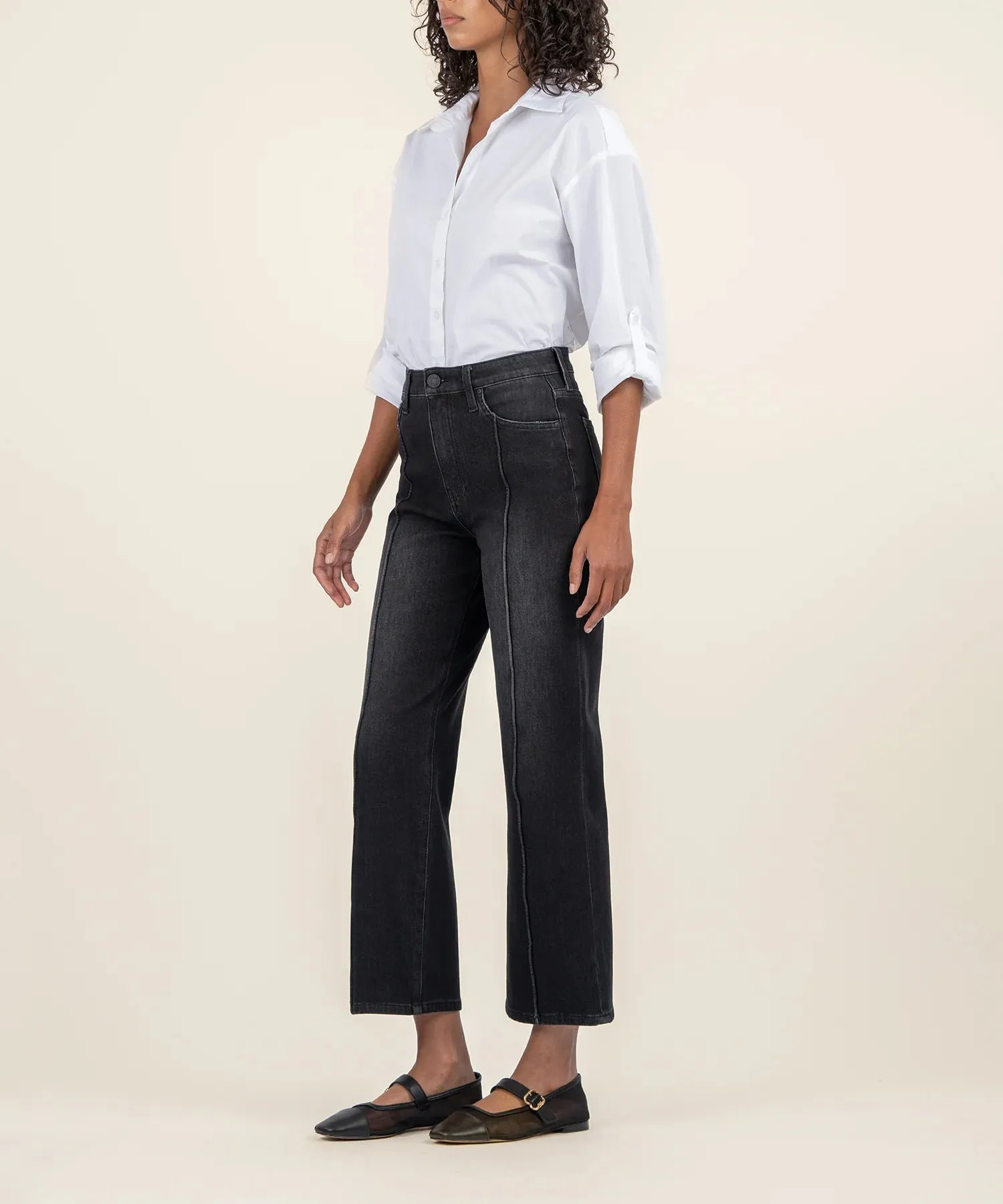 Kut from the Kloth Charlotte High Rise Ankle Flare Jeans