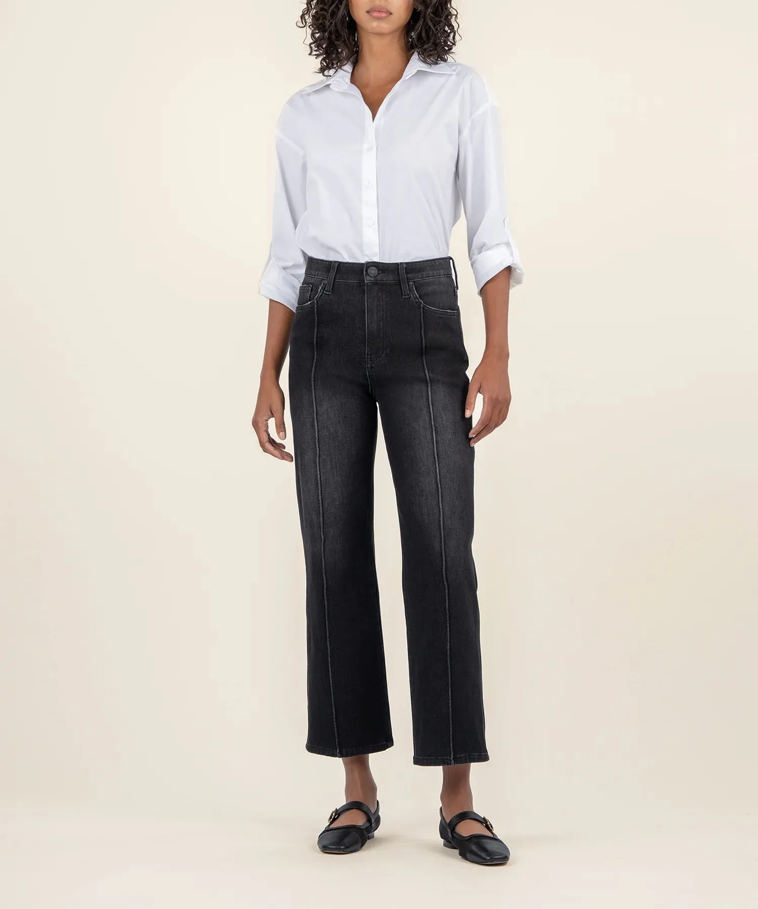 Kut from the Kloth Charlotte High Rise Ankle Flare Jeans