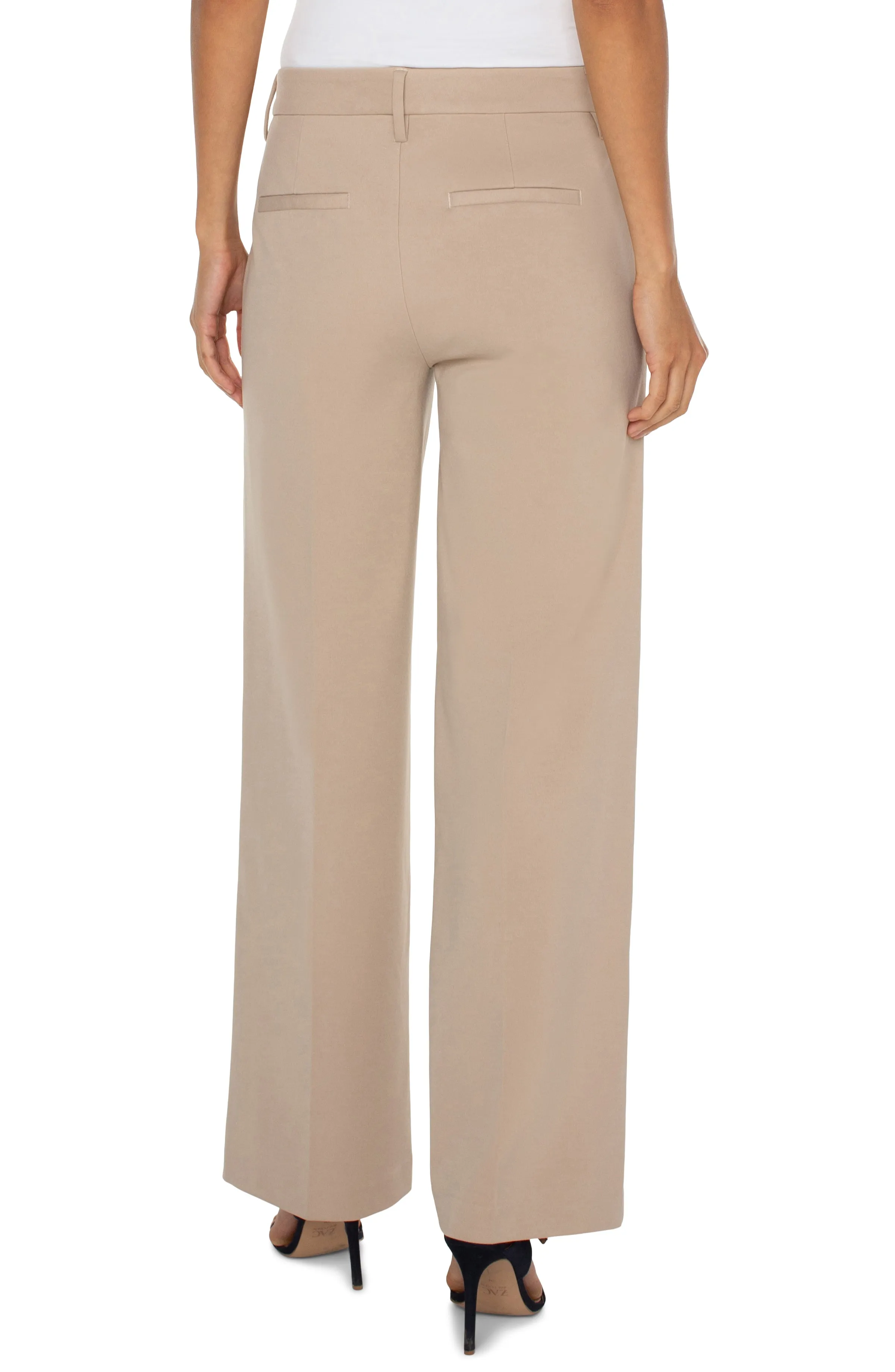 Liverpool Kelsey Wide Leg Trouser (Biscuit Tan)