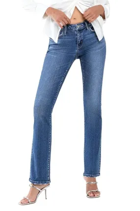 Low Rise Slim Bootcut Jeans