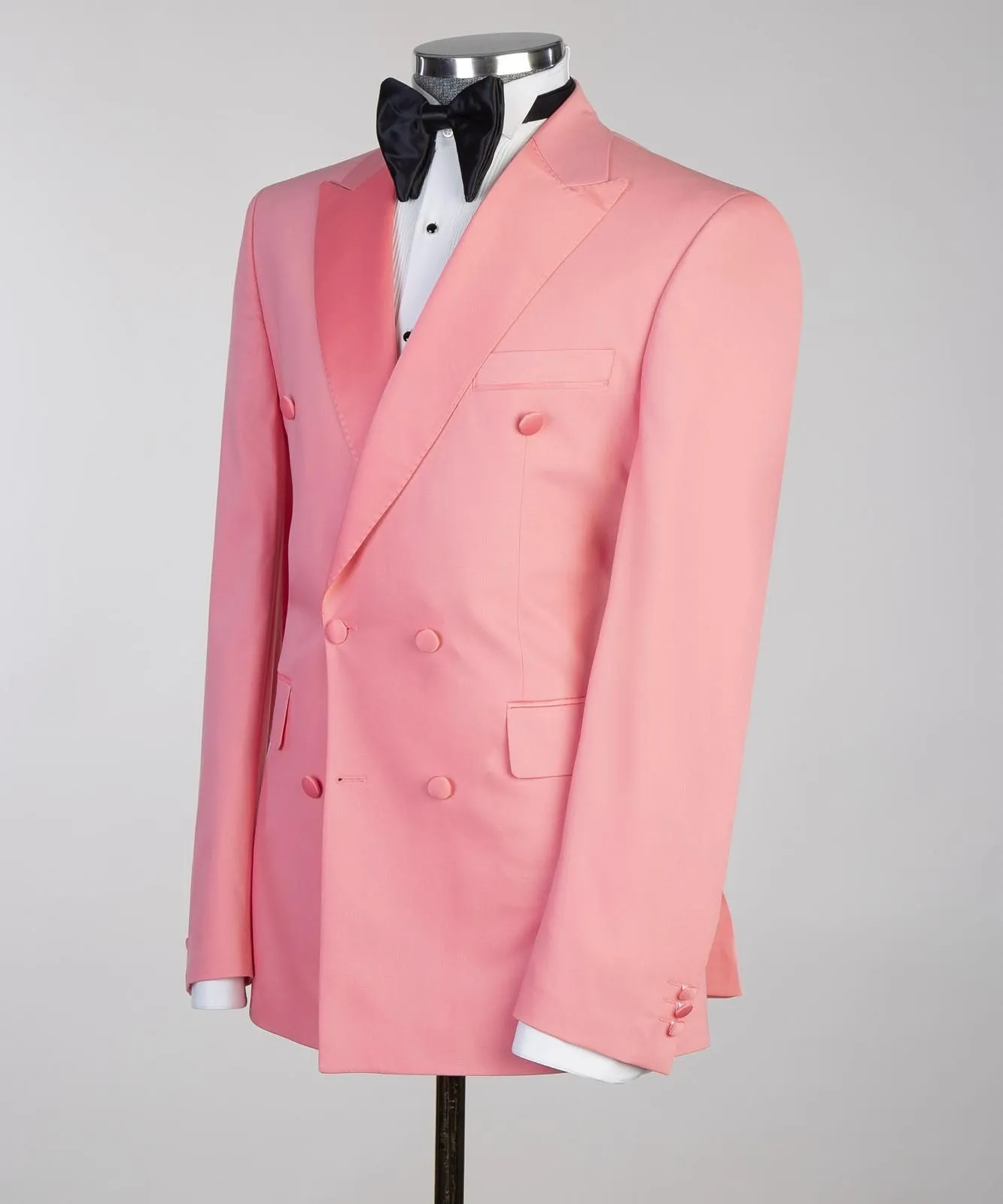 Mens Pink Tuxedo Jacket