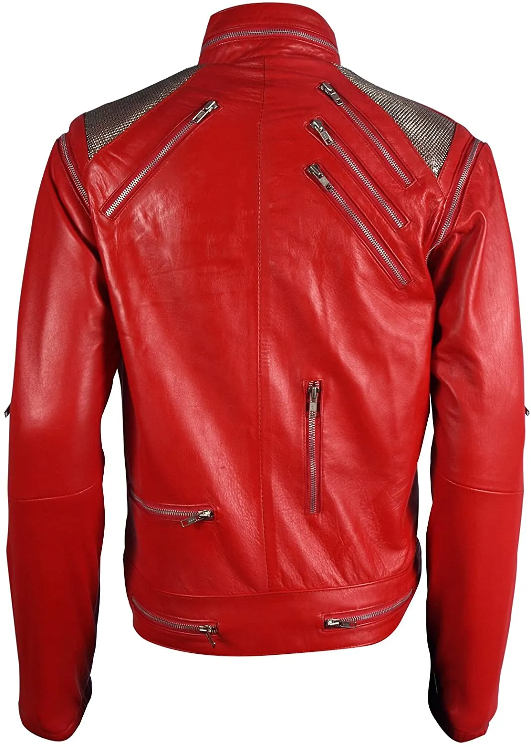 Michael Jackson Beat It Red Leather Jacket