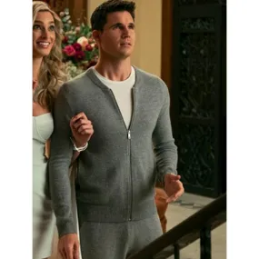 Nathan Brown Actor Robbie Amell Upload Grey Jacket