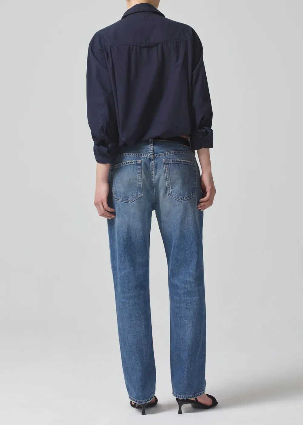 Neve Low Slung Relaxed Jean | Oasis