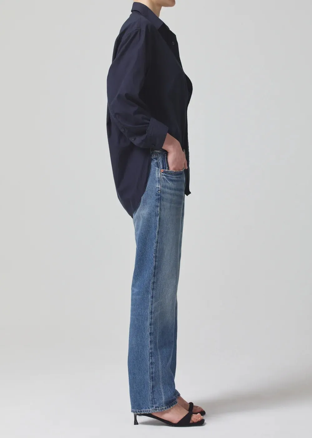 Neve Low Slung Relaxed Jean | Oasis