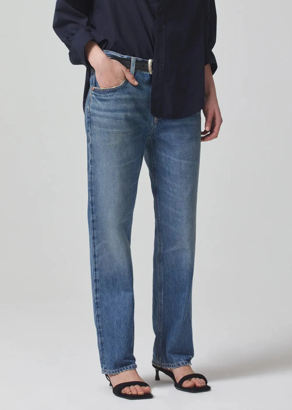 Neve Low Slung Relaxed Jean | Oasis