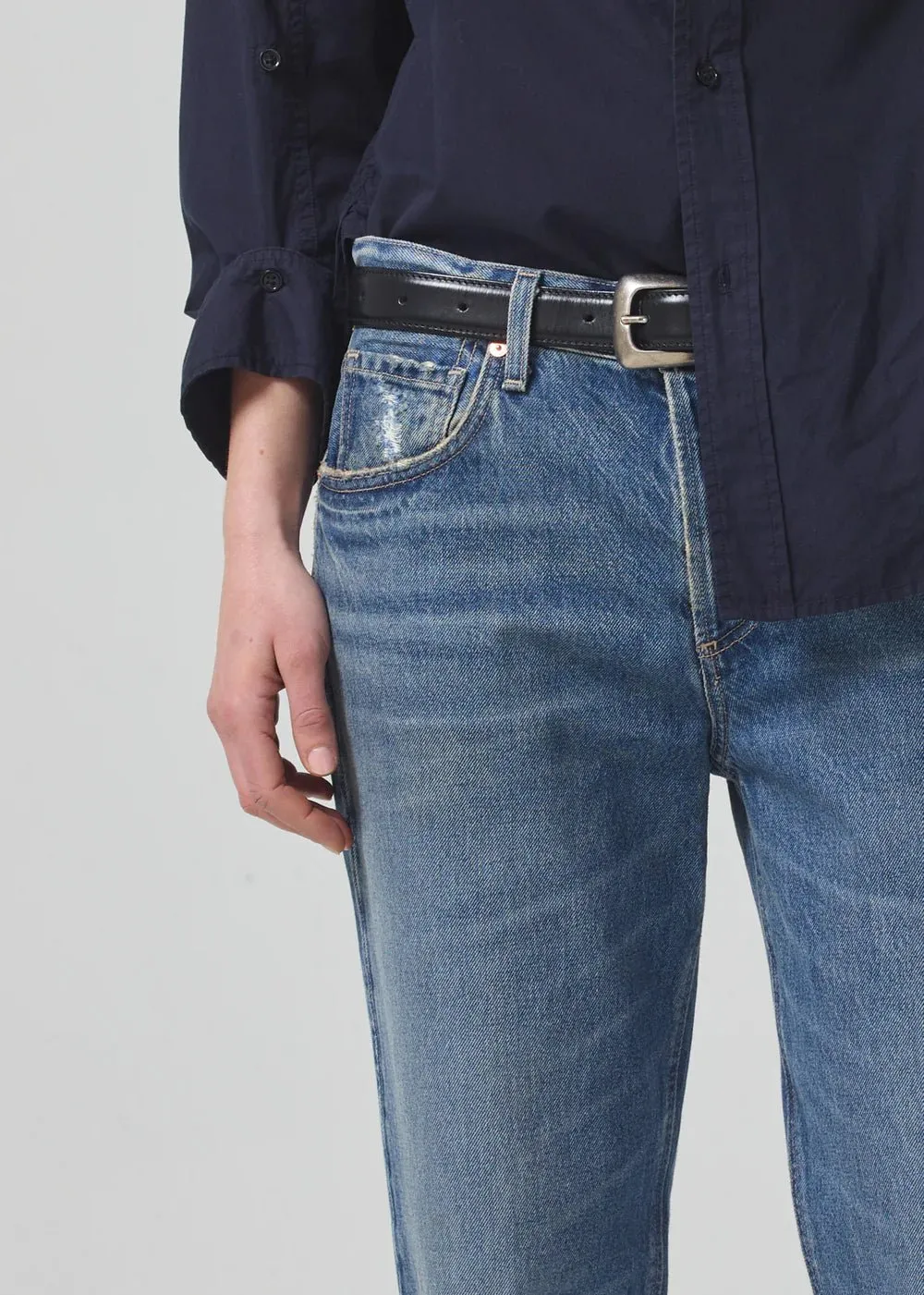 Neve Low Slung Relaxed Jean | Oasis