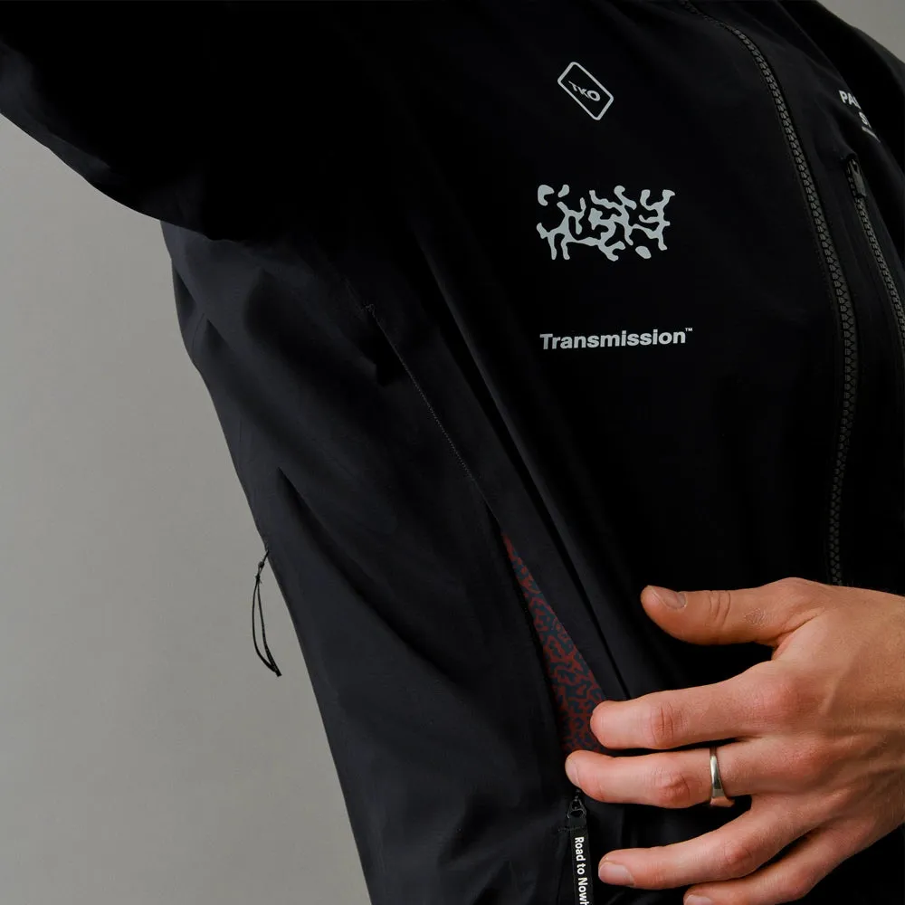 PAS NORMAL STUDIOS TKO Essential Shield Jacket AW23 - Black Transmission