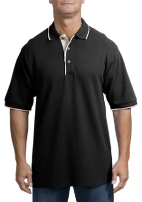 Port Authority - Pique Knit Sport Shirt with Tipped Trim.  K405