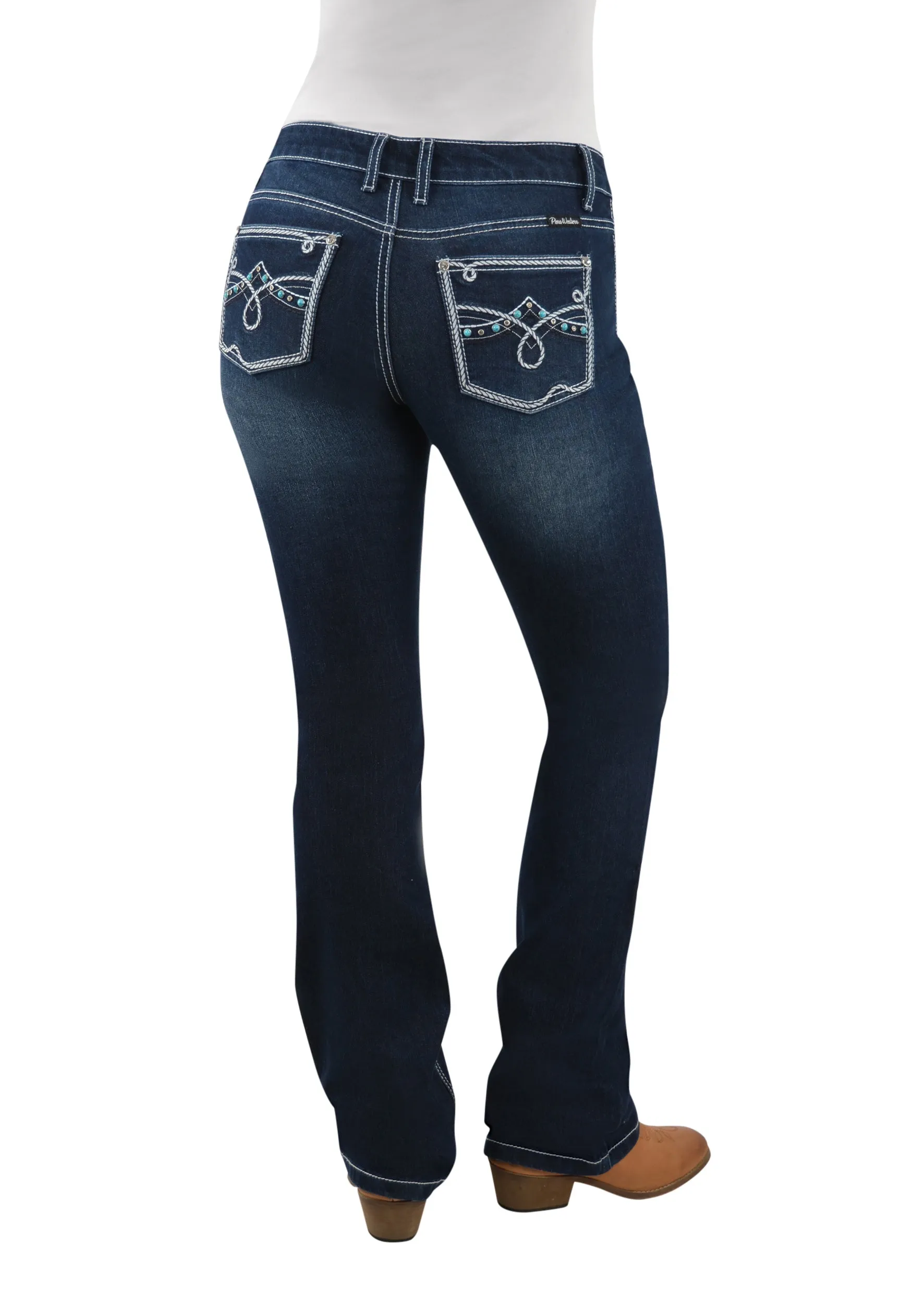 Pure Western Womens Rhian Bootcut Jean 34" Leg