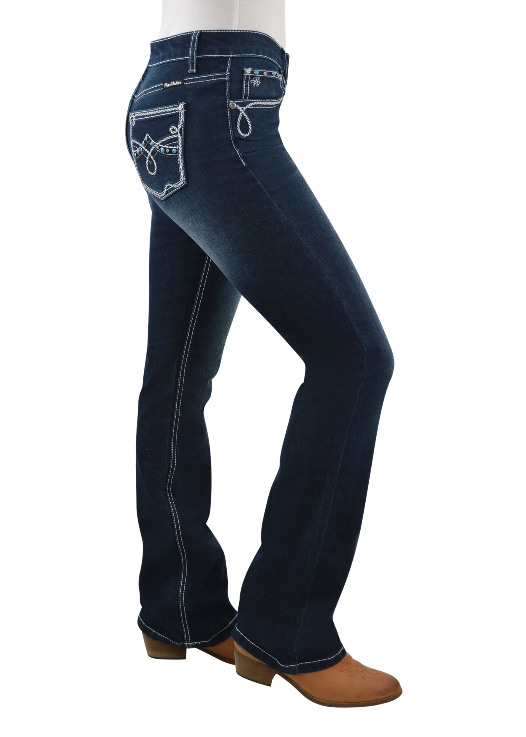 Pure Western Womens Rhian Bootcut Jean 34" Leg