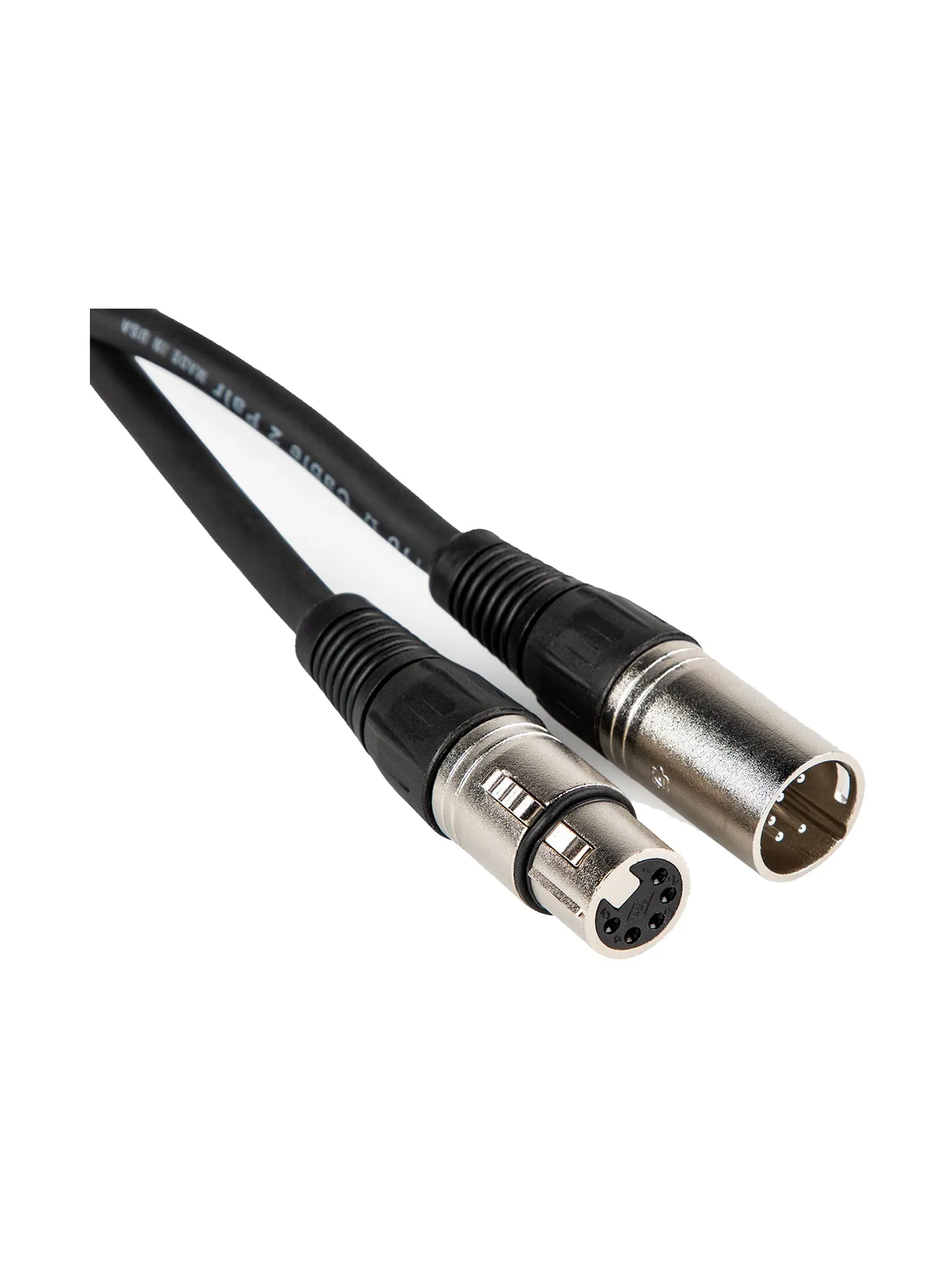 Rapco NDMX5-3, 5-Pin DMX Cable, 3 Foot