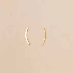 Refined Earring Collection - Comet Curve