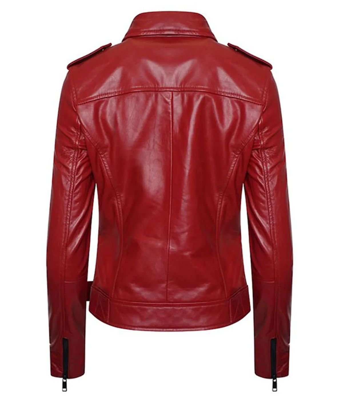 Resident Evil Infinite Darkness Claire Redfield Red Biker Jacket