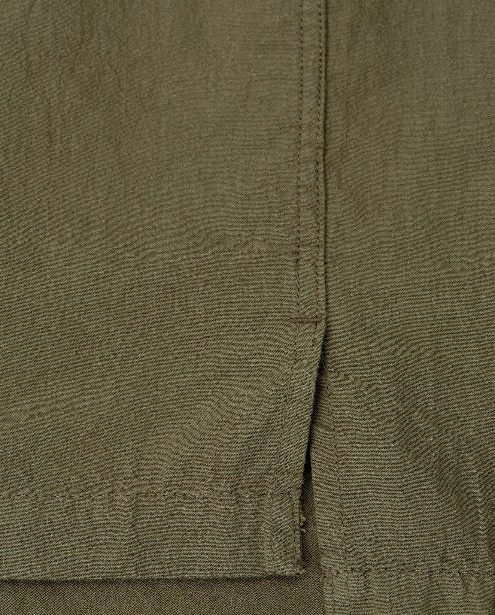 REUBEN ORGANIC COTTON SHIRT - KHAKI