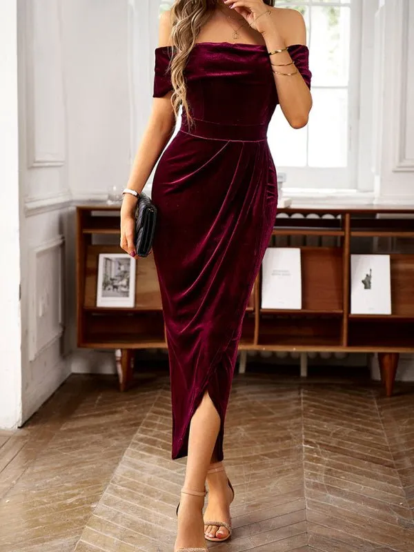 Sophia™ | Velvet Elegance Dress