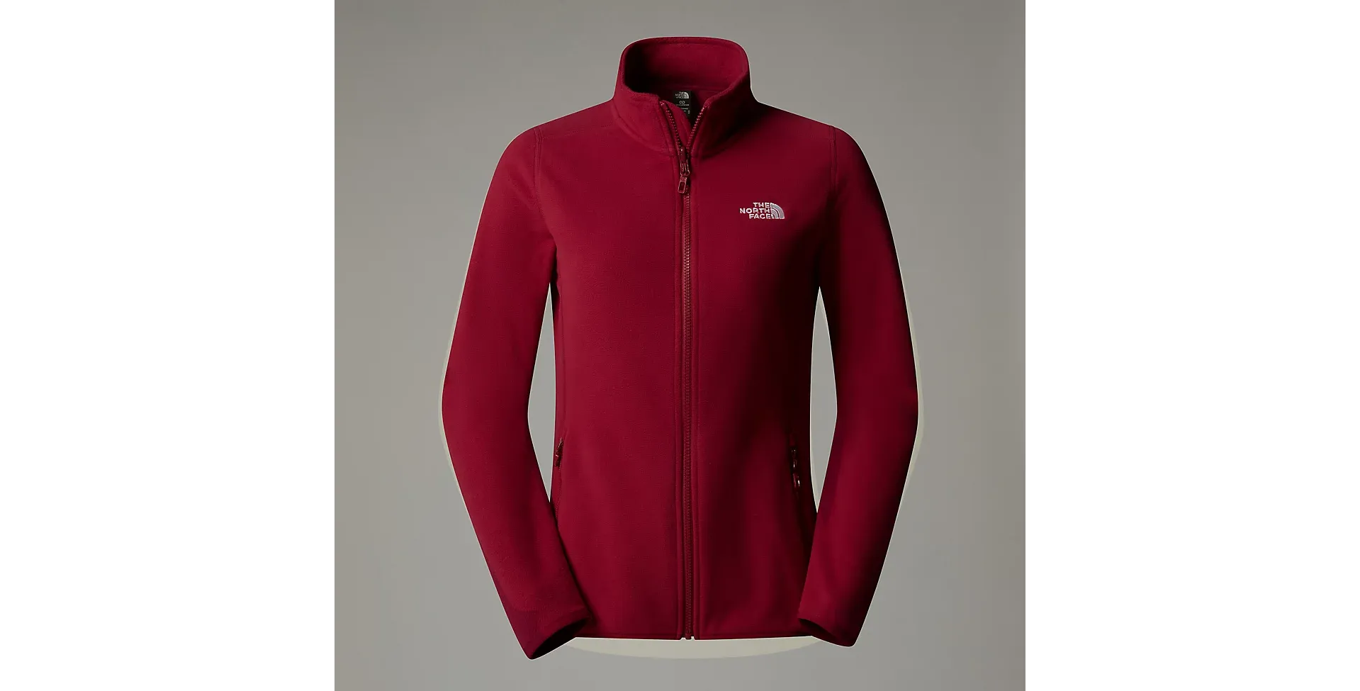 The North Face Womens 100 Glacier Full Zip Fleece