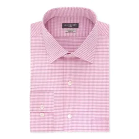 Van Heusen Mens Regular Fit Spreach Dress Shirt Pink Glaze