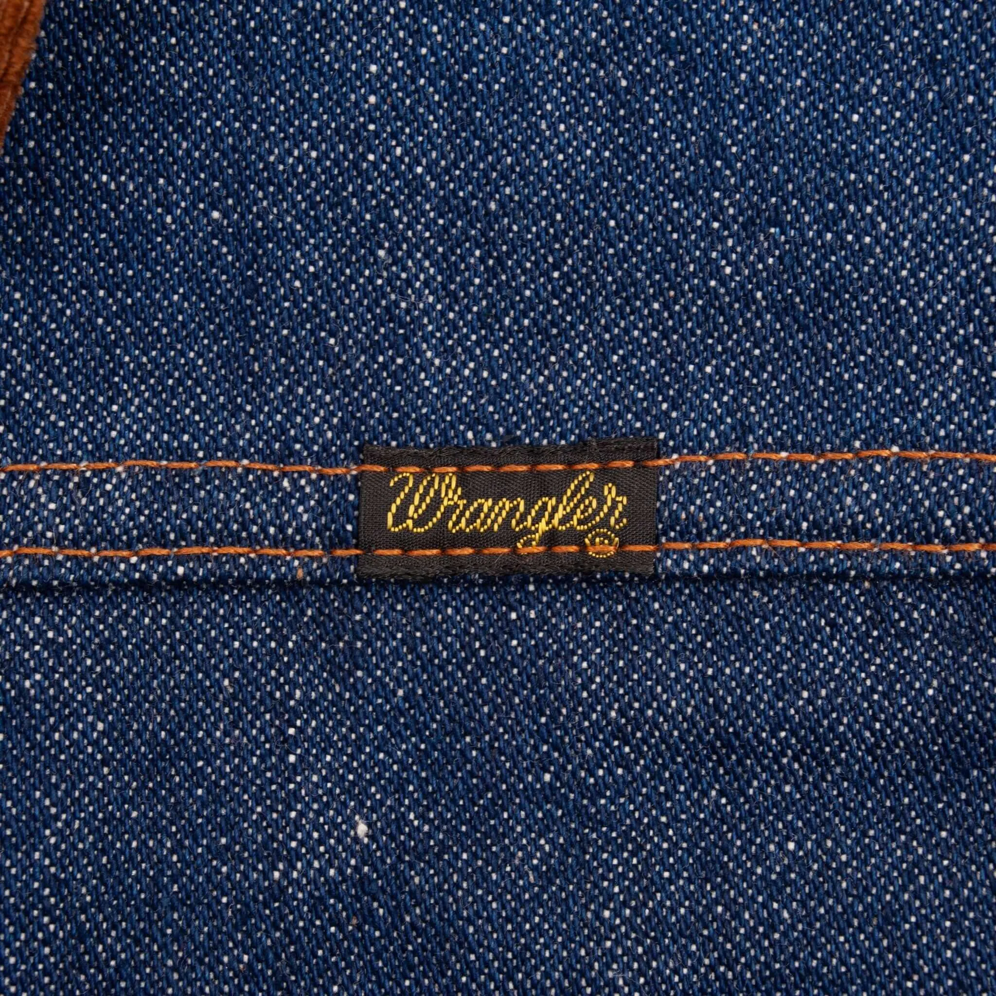 VINTAGE WRANGLER BLANKET LINED NO FAULT DENIM JACKET 1970S MEDIUM MADE IN USA