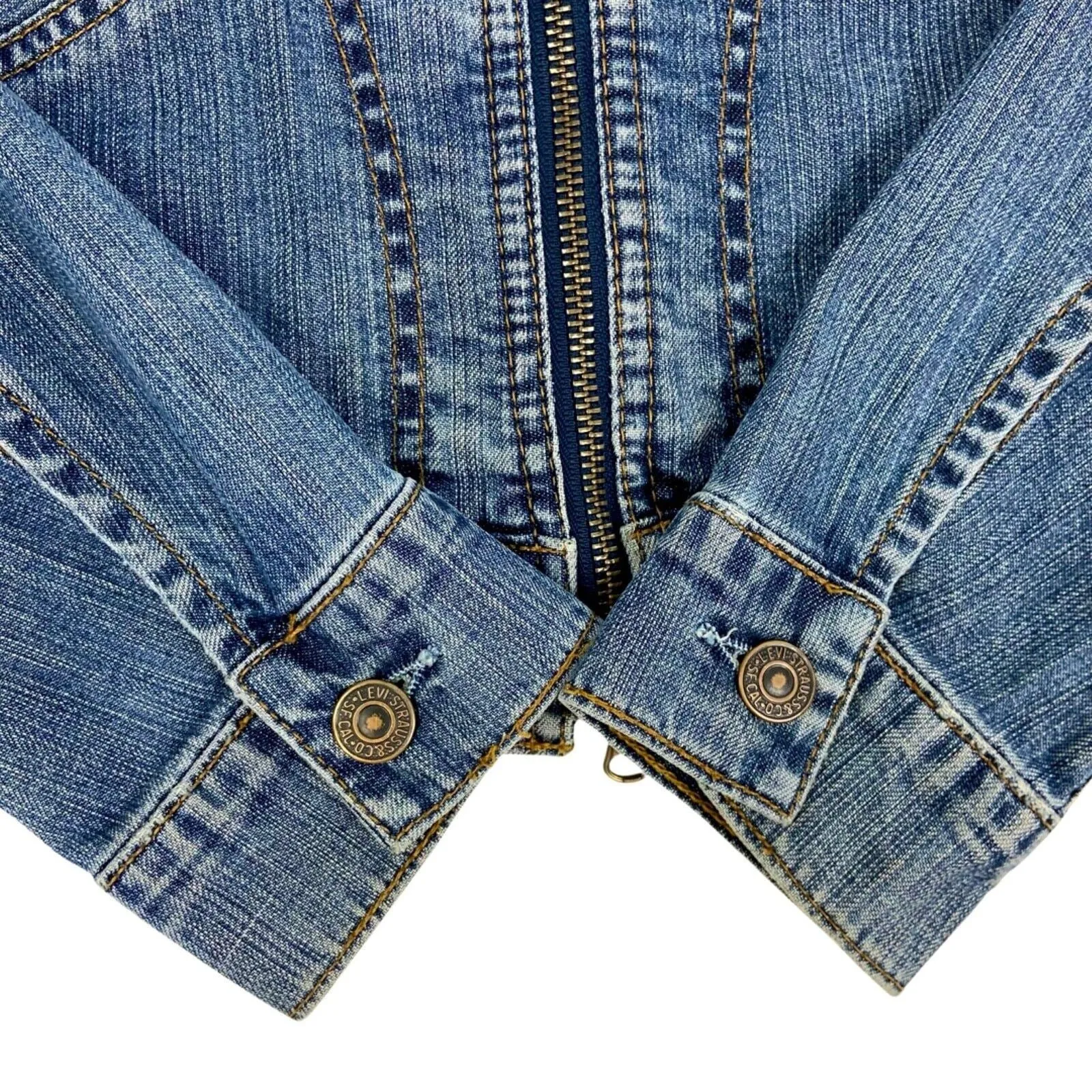 Vintage Y2K Levi’s For Girls Denim Jacket 8 10 S