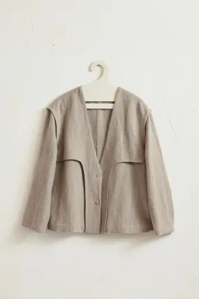 Wool Linen Jacket