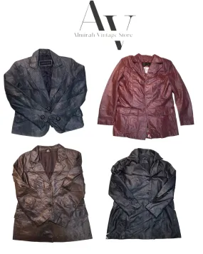 Y2k leather blazers 30 pcs